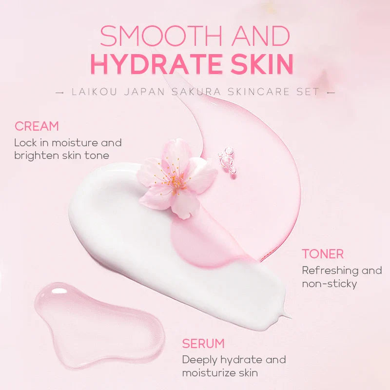 Laikou Japan Sakura - Skincare Set